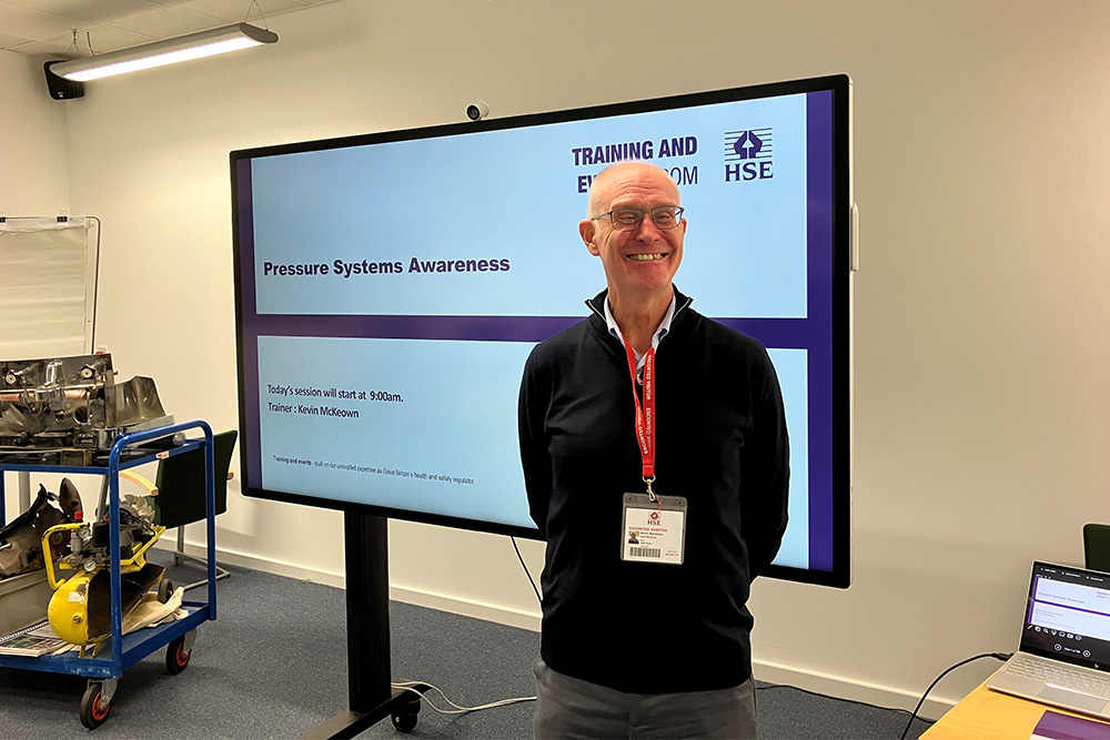Kevin McKeown Pressure Systems Awareness Course